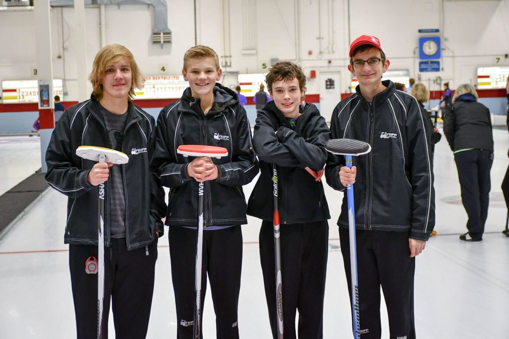 Curling Team 2018 Fripp Warehousing Kelowna