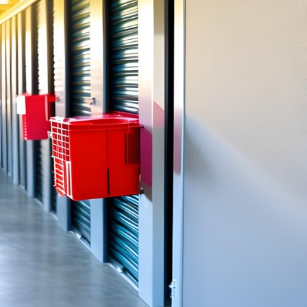 fire safety measures are in place for storage units
